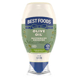 Best Foods Mayonnaise Dressing Olive Oil Mayo Squeeze Condiment for Simple Meals Rich in Omega 3-ALA 20 oz