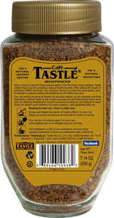 Cafe Tastle Decaffeinated Freeze Dried Instant Coffee, 7.14 Ounce