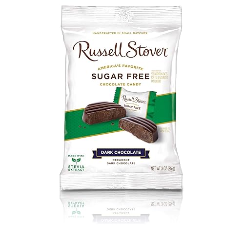 Russell Stover Sugar Free Dark Chocolate Medallions, 3 oz. Bag (270215)