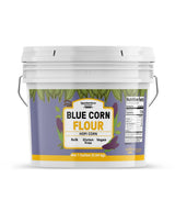 Unpretentious Blue Corn Flour, 1 Gallon, Hopi Corn, Sweet & Intense Flavor, Gluten Free