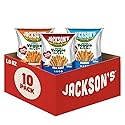 Jackson’s Super Veggie Straws Variety Pack (1 oz, Pack of 10) - Ranch, Cheddar, Sea Salt - Gluten Free, Made with Avocado Oil, Veggie Chips, Snack