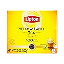 Lipton Yellow Label Finest Blend | Lipton Tea Bags | Black Tea | 200 Grams (Pack of 1)