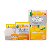 Ahmad Tea Herbal Tea, Mixed Citrus Teabags, 20 ct (Pack of 1) - Decaffeinated & Sugar-Free