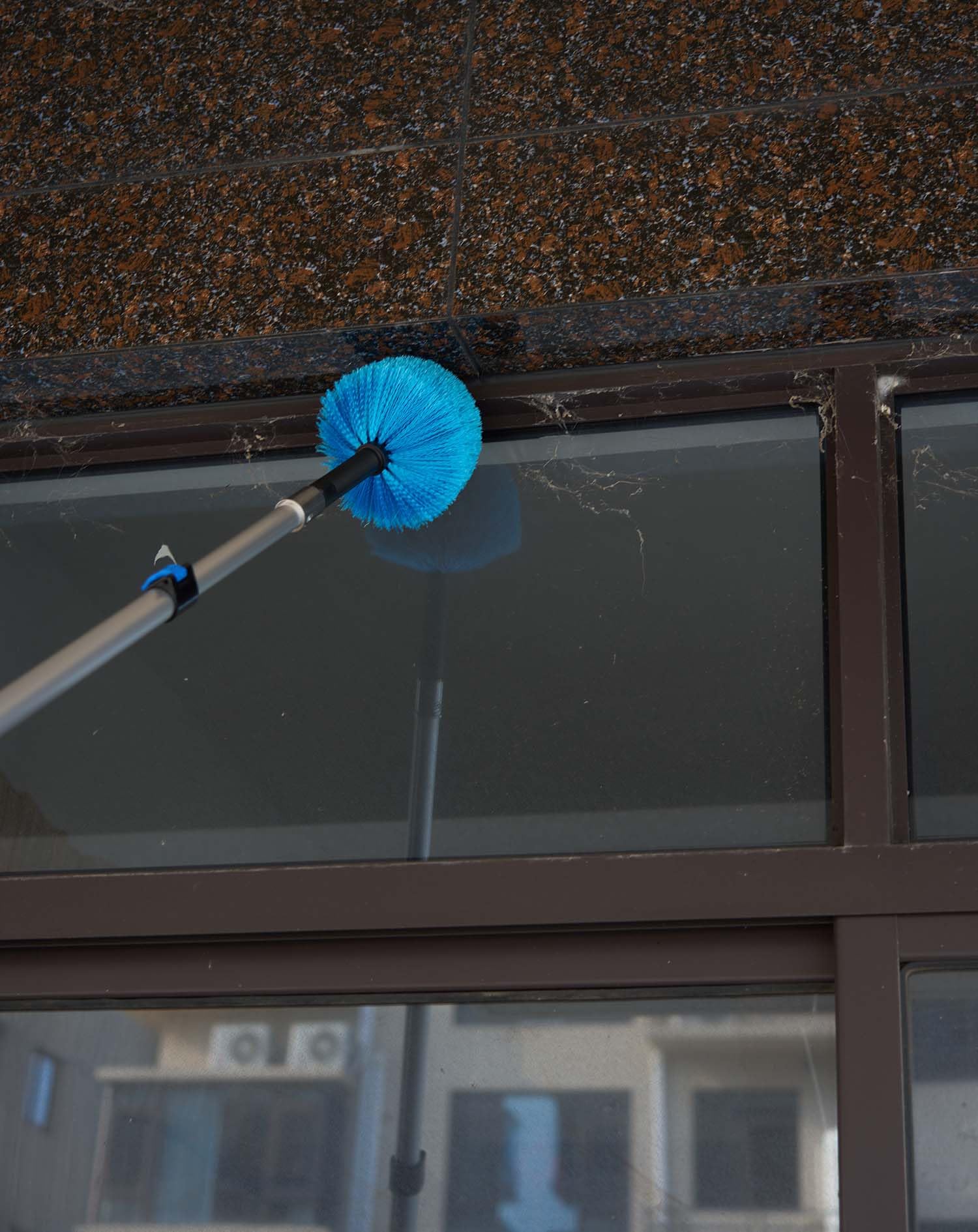 APMOLAR Screw on Cobweb Duster Brush Head (Pole Not Included)