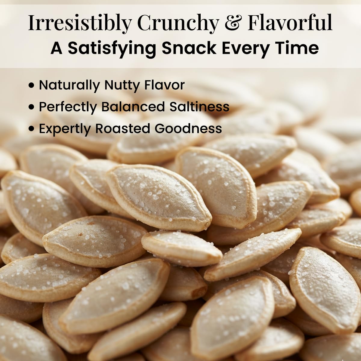 Ivanka Delikatessen Roasted Pumpkin Seeds - Enjoy the Rich, Flavorful Taste of Pumpkin Seeds, Packed with Protein & Fiber - Salted Pumpkins Seed Will