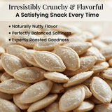 Ivanka Delikatessen Roasted Pumpkin Seeds - Enjoy the Rich, Flavorful Taste of Pumpkin Seeds, Packed with Protein & Fiber - Salted Pumpkins Seed Will