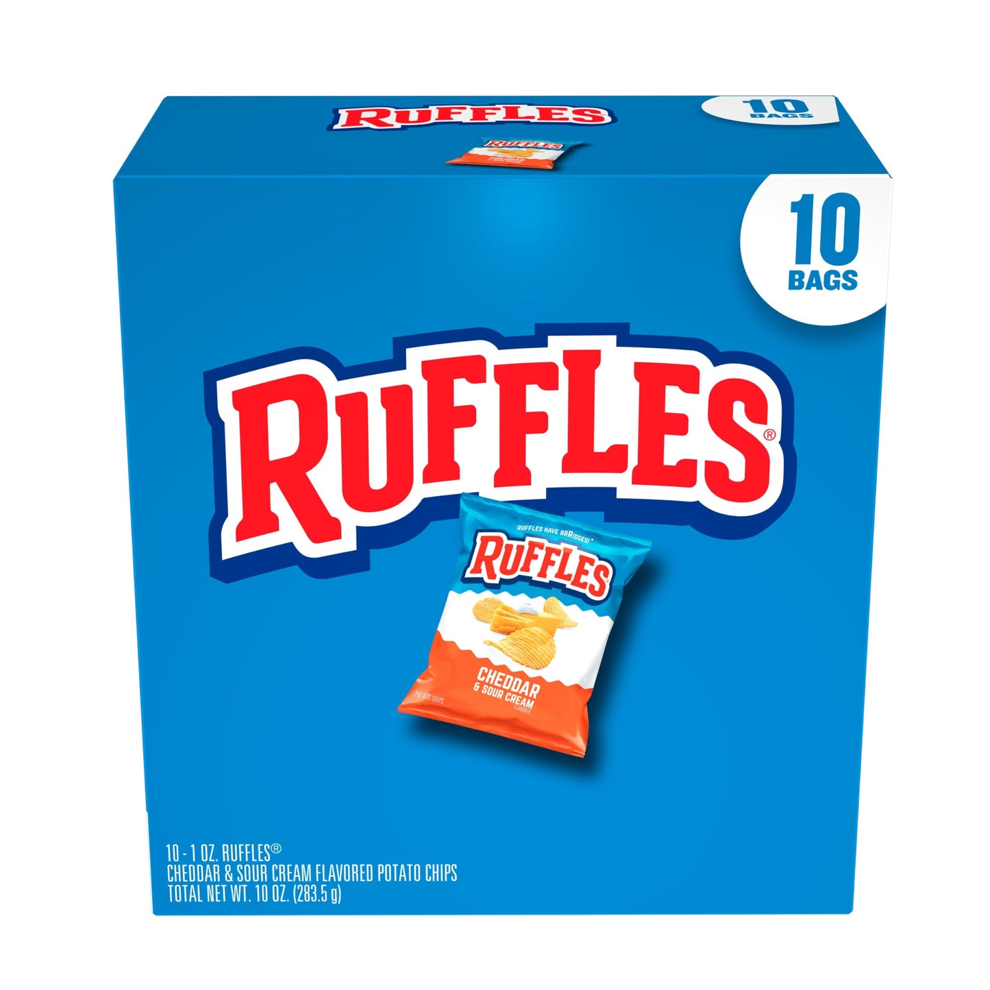 10ct Ruffles Cheddar & Sour Cream