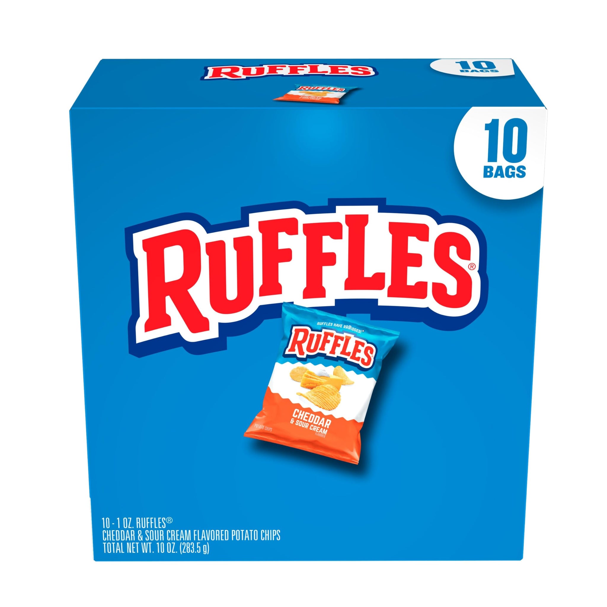 10ct Ruffles Cheddar & Sour Cream