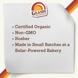 Grandy Organics 10lb Bulk Classic Granola - Certified Organic & Low Sugar Granola - 8g Protein - Non GMO & Dairy Free - Oats, Pumpkin Seeds, Cashews