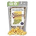 Nelson's Tea Hoosier Kettle Corn - Cut & Sifted, Caffeine Free Loose Leaf Tea with Sweet and Spicy Blend of Green Rooibos, Honeybush, Caramel, Corn