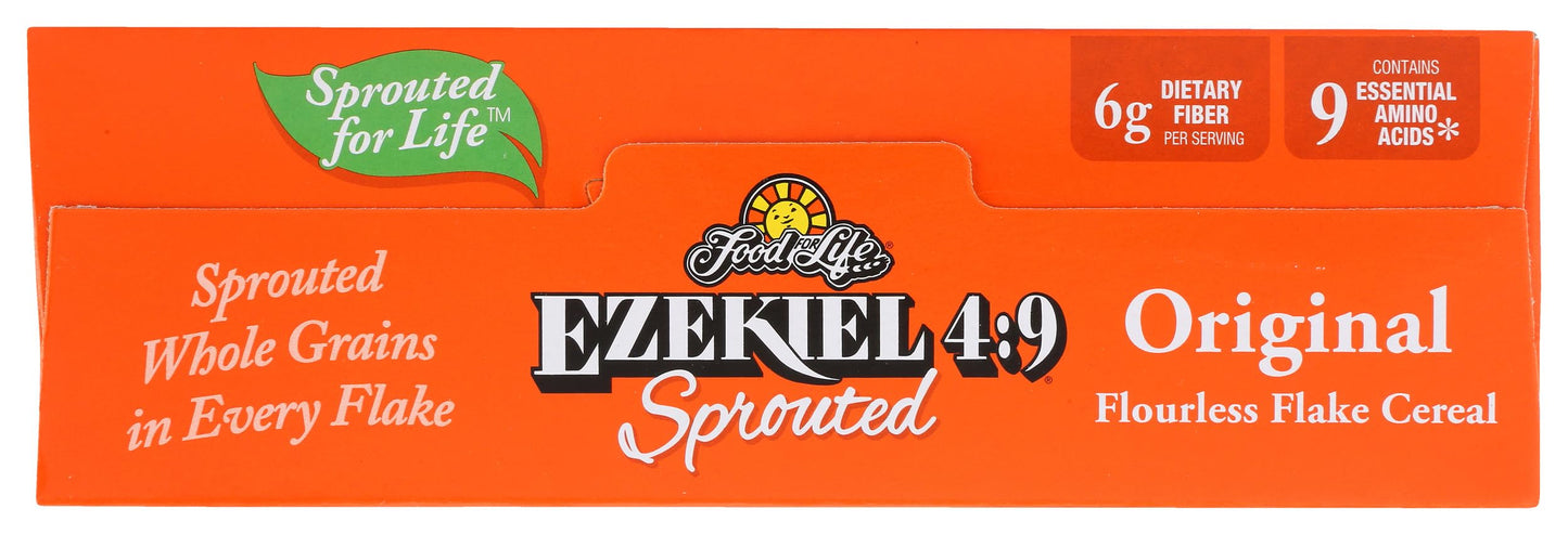 Food For Life, Cereal Sprouted Flakes Original Organic, 14 Ounce