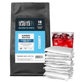 Tiesta Tea - Blueberry Wild Child Cold Brew, Loose Leaf, Blueberry Hibiscus Herbal Tea, Non-Caffeinated Iced Blend, Cold Brew Packets, Makes 64oz