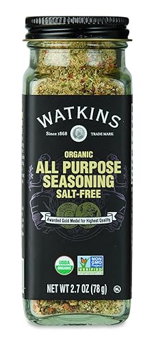 Watkins Gourmet Organic Spice Jar, All Purpose Seasoning Salt Free, 2.7 oz
