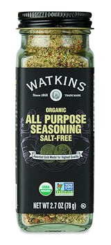 Watkins Gourmet Organic Spice Jar, All Purpose Seasoning Salt Free, 2.7 oz