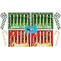 Dill Pickle & Mac & Cheese Christmas Candy Canes 24ct - Funny Savory Holiday Candy, Novelty Gag Gift, Weird Flavor Stocking Stuffers