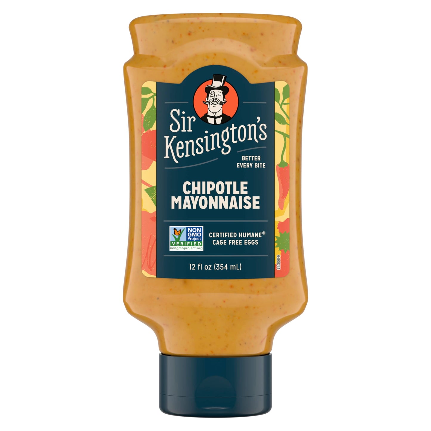 Sir Kensington's Mayonnaise Chipotle Mayo Gluten Free Non- GMO Project Verified Shelf-Stable 12 oz