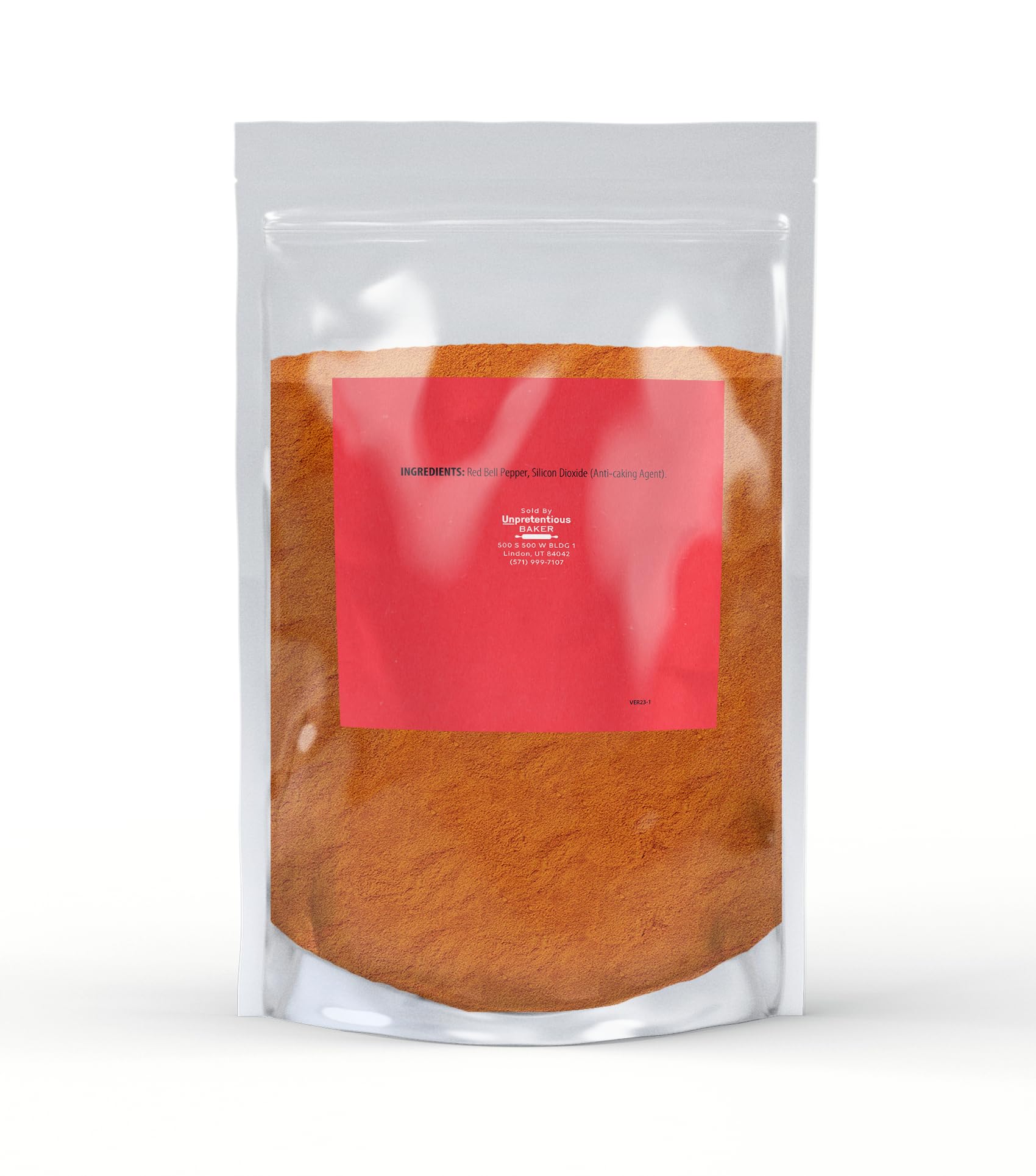 Unpretentious Red Bell Pepper Powder, 1 lb, Fine Ground, Sweet & Tangy, Soups & Stews, Flavorful