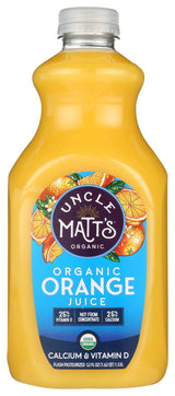 Uncle Matts, Orange Juice, 52 Fl Oz Bottle