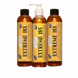 NaturOli EXTREME - (3 Pack) 18X Soap Berry Liquid Laundry Soap - All Natural Detergent And Cleaner - Highly-Concentrated, Sulfate-Free, Allergy-free