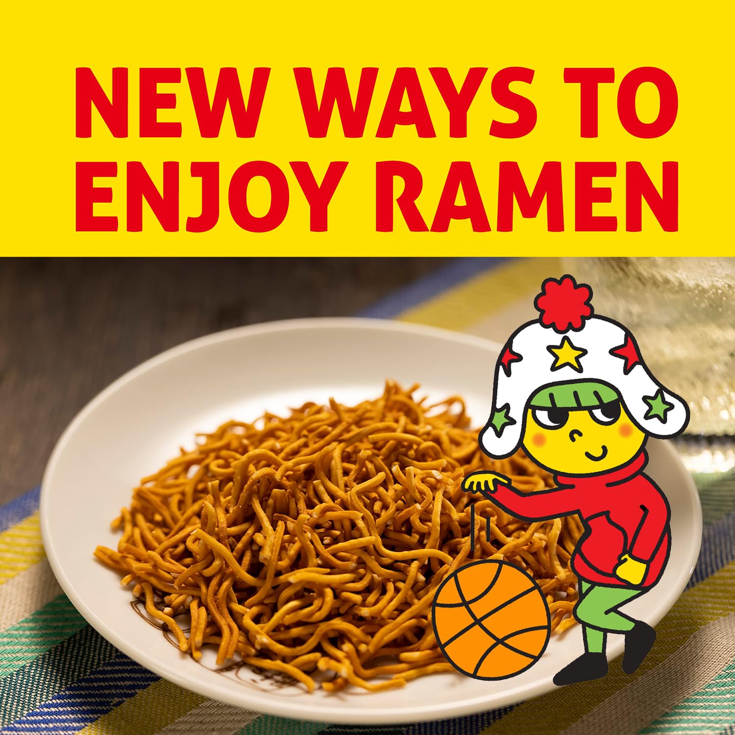 Baby Star Crunchy Ramen Snack Tiny Original Flavor, 2.46 oz, Japanese Crispy Noodle Treat, Classic Savory Taste, Asian Food for Kids and Adults