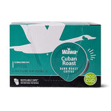 Wawa Single Cup Cuban Dark Roast Coffee Pods, 12 Pods, 1 Box, Rich & Bold Blend, Semi-Sweet Chocolate Notes, Single Serve, 100% More Responsibly