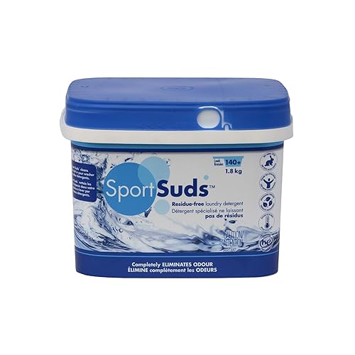 Sport Laundry Detergent, Odor Eliminator Technology, Laundry Soap for Workout Clothes and Everyday Use - Sport Suds 1.8Kg