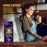 Imagine Kona Coffee Whole Bean | Arabica Kona Beans | Top Grade Air Roasted Organic Coffee Beans | Medium Dark Roast | Organic Whole Bean - 16oz