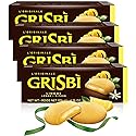 Grisbi Lemon Shortbread by Pasticceria Matilde Vicenzi, Sweet Lemon Cream Filled Patisserie Pastry Cookie, All-Natural, Kosher Dairy, Made in Italy