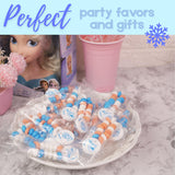 Disney Frozen Candy Bracelets, Edible Jewelry with Character Charms, Individually Wrapped Party Favors, 20 Pieces Inside
