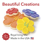 Ann Clark Royal Icing Mix 2-pk Makes 4 Cups (32 oz) of Cookie Icing