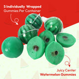 Raindrops Gummy Watermelon Mini Candy - 3.17 Oz Box, 5 Pieces (Pack of 1) - Unique Watermelon Gummies - Individually Wrapped Candy - Perfect