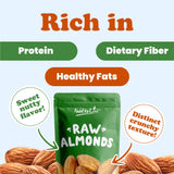 Food to Live California Almonds, 2 Pounds Supreme, Whole, Raw, Unsalted, Unroasted Nuts, Natural. Kosher, Vegan. Keto, Paleo, Low Sodium, Bulk. Great