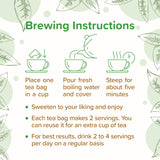 Heaven Blends Organic Holistic Detox Tea - USDA Organic - Spearmint, Dandelion, Burdock, Milk Thistle Seed, Fenugreek & Yellowdock Root - sugar free