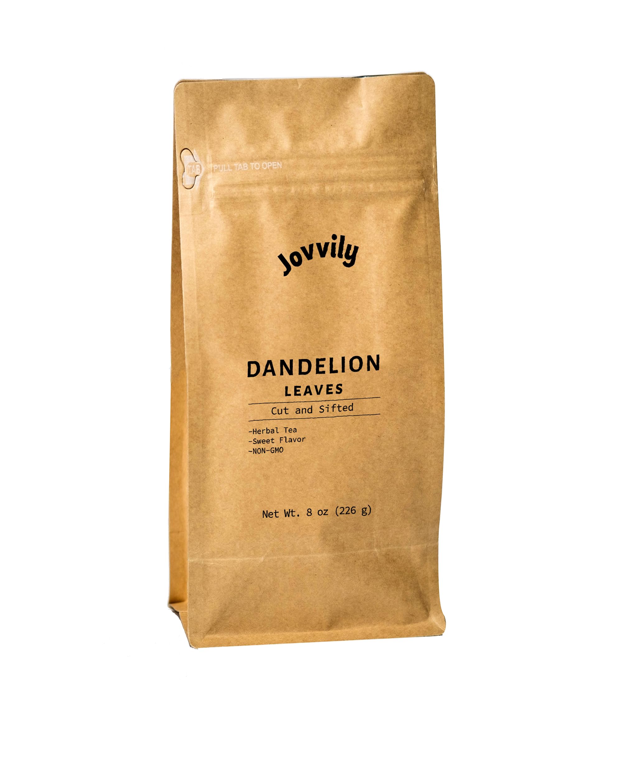 Jovvily Dandelion Leaves - 8 oz - Cut & Sifted - Herbal Tea - Cuisine Garnish
