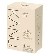 Maxim KANU Vanilla Latte 8 Sticks - Korean Instant Sweet Coffee (138.4g x 8)