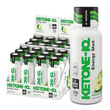 Ketone-IQ Ketone Energy Shots - 100mg Green Tea Caffeine, 5g Exogenous Ketones, and B Vitamins - 24 On The Go Caffeine Shots - Fast Acting Energy