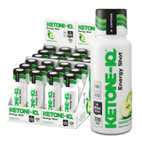 Ketone-IQ Ketone Energy Shots - 100mg Green Tea Caffeine, 5g Exogenous Ketones, and B Vitamins - 24 On The Go Caffeine Shots - Fast Acting Energy