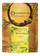 Davidson's Organics, Earl Grey Rose, Loose Leaf Tea, 16-Ounce Bag