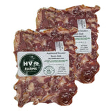 Hudson Valley Farms Duck Bacon Ends 2-Pack (1 Lb Each, 2 Lbs Total) | Uncooked Salt-Cured Smoky Bacon Pieces | Perfect for Recipes or Rendered Fat