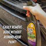 Bugz Out Car Bug Cleaner, Remover & Wash - Spray Bugs, Tar, Bird Poop Off Exterior of Car & Windshield. Remove Black Streaks Without Scratching or