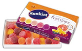 Jelly Belly Sunkist Fruit Gems Box - 14 Ounces of Assorted Flavors - Made with Real Fruit Juices
