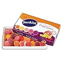Jelly Belly Sunkist Fruit Gems Box - 14 Ounces of Assorted Flavors - Made with Real Fruit Juices
