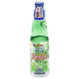 Kimura Ramune Japanese Carbonated Soft Drink Melon Flavor 6.76 Fl Oz | Case of 18