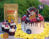 Fruidles Pirate Belgian Milk Chocolate Coins, Kosher Certified Dairy, Non GMO (1000-Pack)