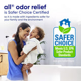 all Laundry Detergent Liquid, Free Clear for Sensitive Skin, Odor Relief, Unscented and Hypoallergenic, 2X Concentrated, 90 Loads