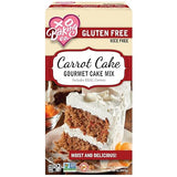 XO Baking Co. Gluten Free Carrot Cake Gourmet Cake Mix; Contains Real Carrots; Non-GMO; Kosher; Rice Free; Soy Free; Dairy Free; Peanut Free; No Preservatives; No Artificial Flavors or Colors, 20oz