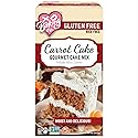 XO Baking Co. Gluten Free Carrot Cake Gourmet Cake Mix; Contains Real Carrots; Non-GMO; Kosher; Rice Free; Soy Free; Dairy Free; Peanut Free; No Preservatives; No Artificial Flavors or Colors, 20oz