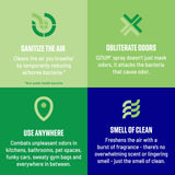 Ozium 8 Oz. Air Sanitizer & Odor Eliminator for Homes, Cars, Offices and More, Country Fresh, Pack of 1