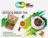 Detox and Digest CCF Tea with Ginger, Turmeric and Licorice Tea 8 Ounces (Pack of 1), 11 Herbs Benefits in One Tea