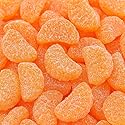 Orange Fruit Slices - 1 Pound Bulk Bag (About 35 Count) - Jelly Candy - Classic Old-Fashion Taste ShoJerCo Foods